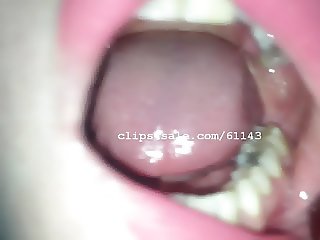 Mouth Fetish - Misha Mouth Video 1