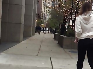 Voyeur mixed college booty