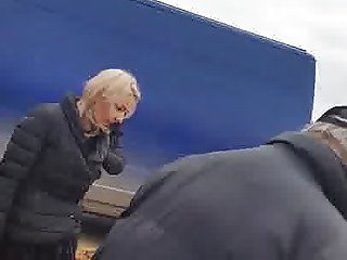 spy sexy blonde face woman romanian